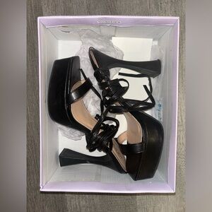 Top moda black heels